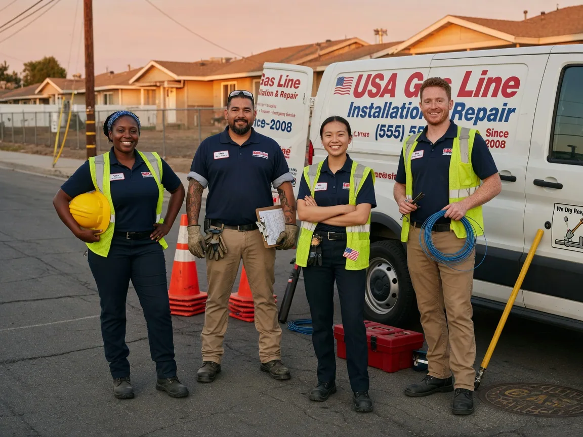 Gas Line Installation company in Palestine, AR